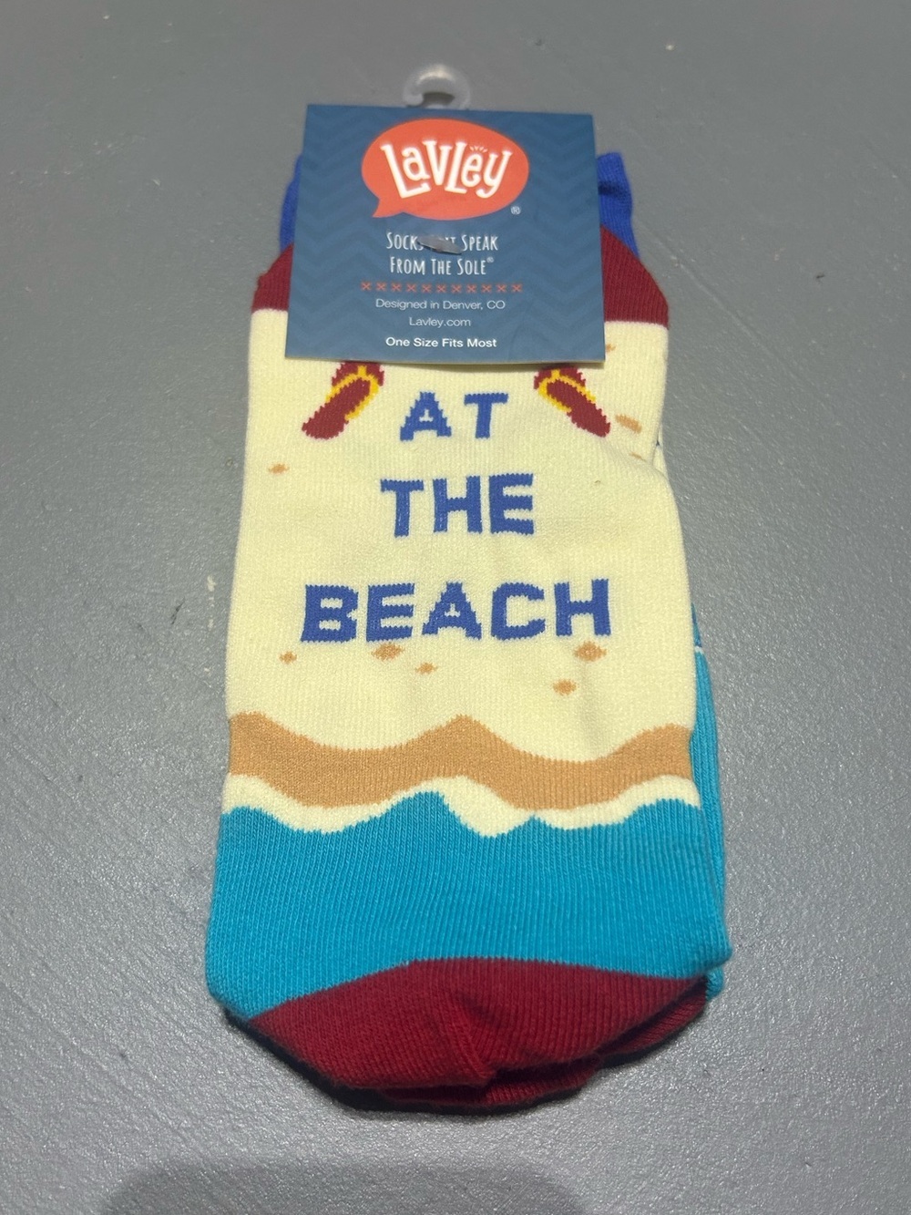 (NWT) Fun Socks (I’d Rather Be at the Beach)